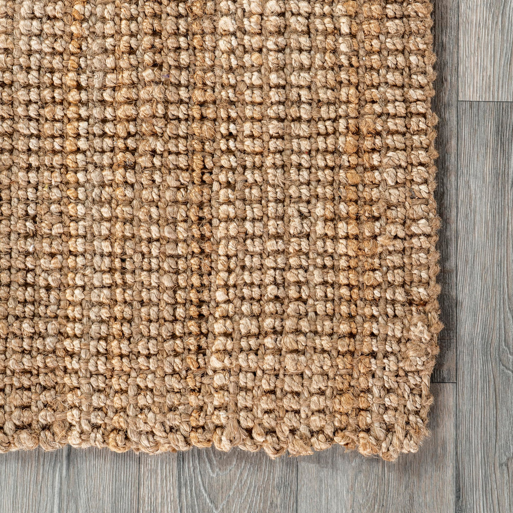 Nuloom Ashli Hand Woven, Farmhouse, Jute, Soft and Textured, High Traffic, Stain Resistant, Easy Clean, Durable Area Rug for Bedroom, Living Room, Dining, Den, Foyer, Entryway